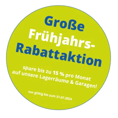 Große Rabattakton für ausgewählte Lagerräume und Garagen in Münster- mit SpeicherMAXX bis zu 50 € sparen.